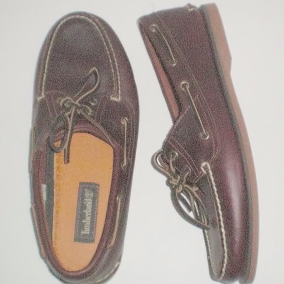 Timberland Mens Leather Loafers Size 12 - Picture 2 of 4